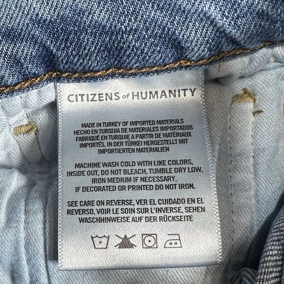 Citizens Of Humanity Jeans Womens Size 25 Olivia High Rise Slim Ankle Button Fly - Picture 14 of 16